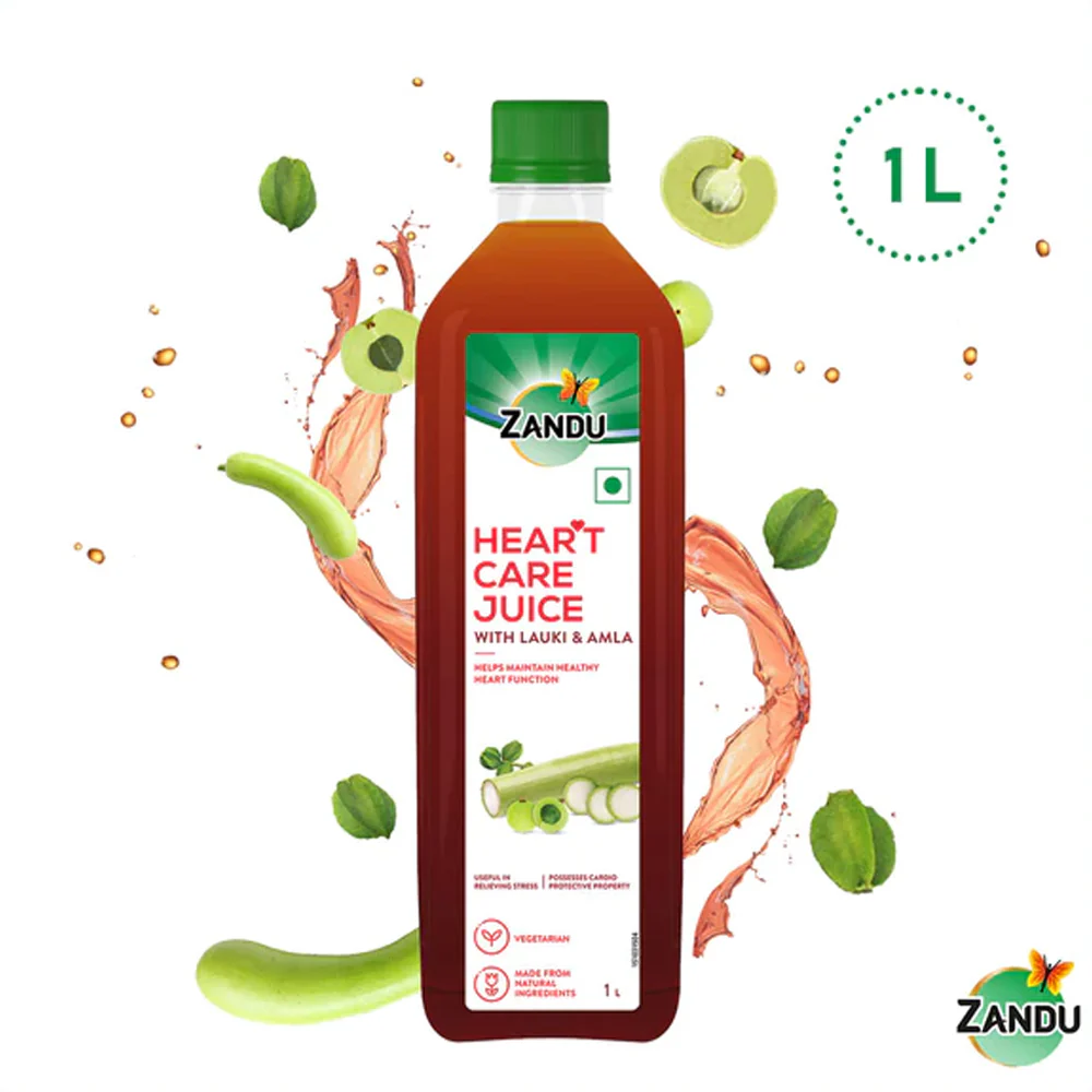 ZANDU Heart Care Juice with Lauki & Amla to Boost Overall Heart Health