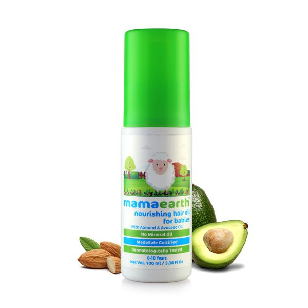 Mamaearth Nourishing Hair Oil for Babies