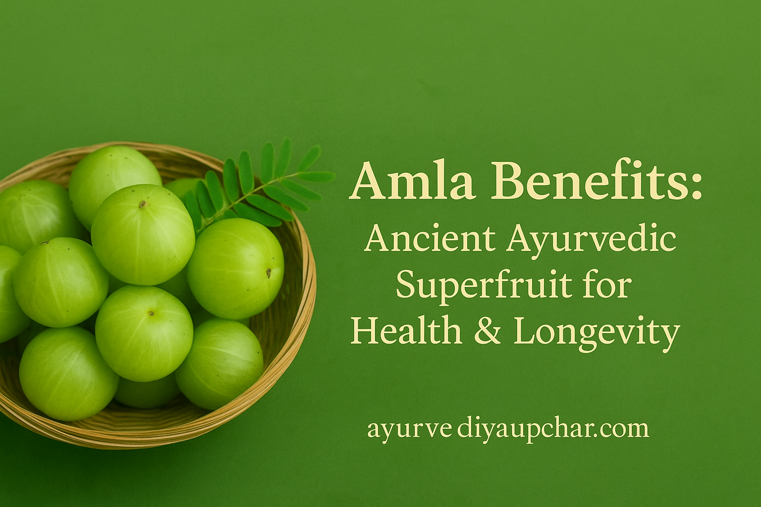 Amla: The Nectar Fruit of Life—Ayurveda’s Most Powerful Gift to Humanity.