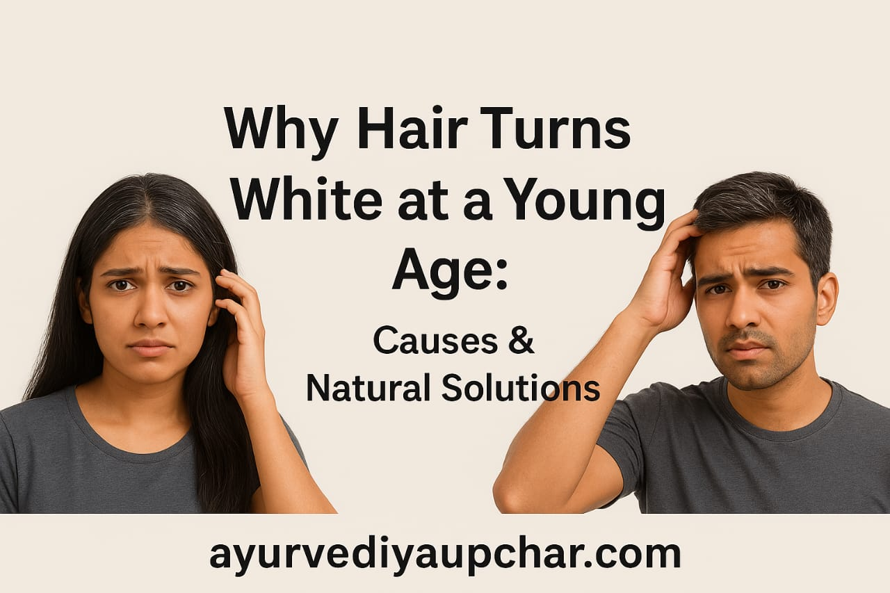 Why Hair Turns White at a Young Age: Causes & Natural Solutions