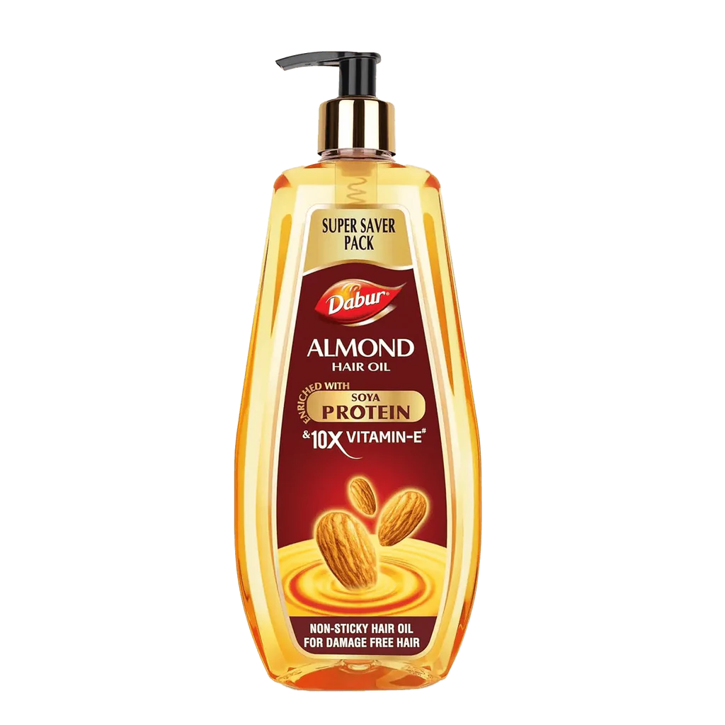 Dabur Almond Hair Oil Super Saver Pack - 650ml