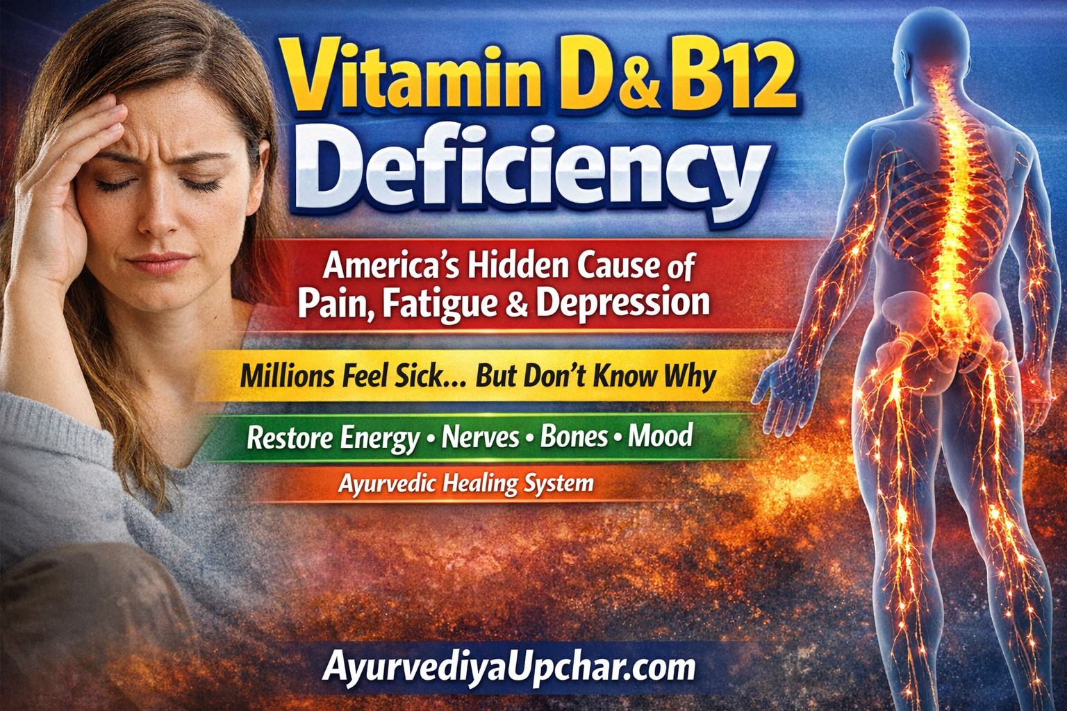 The Hidden Vitamin D & B12 Deficiency Crisis in America