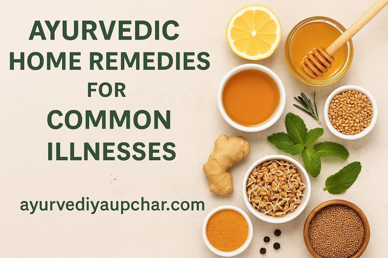 Ayurvedic Remedies for Head, Eyes, Ear, Nose, Throat, Digestive, Skin, Women’s Health & Urinary Disorders