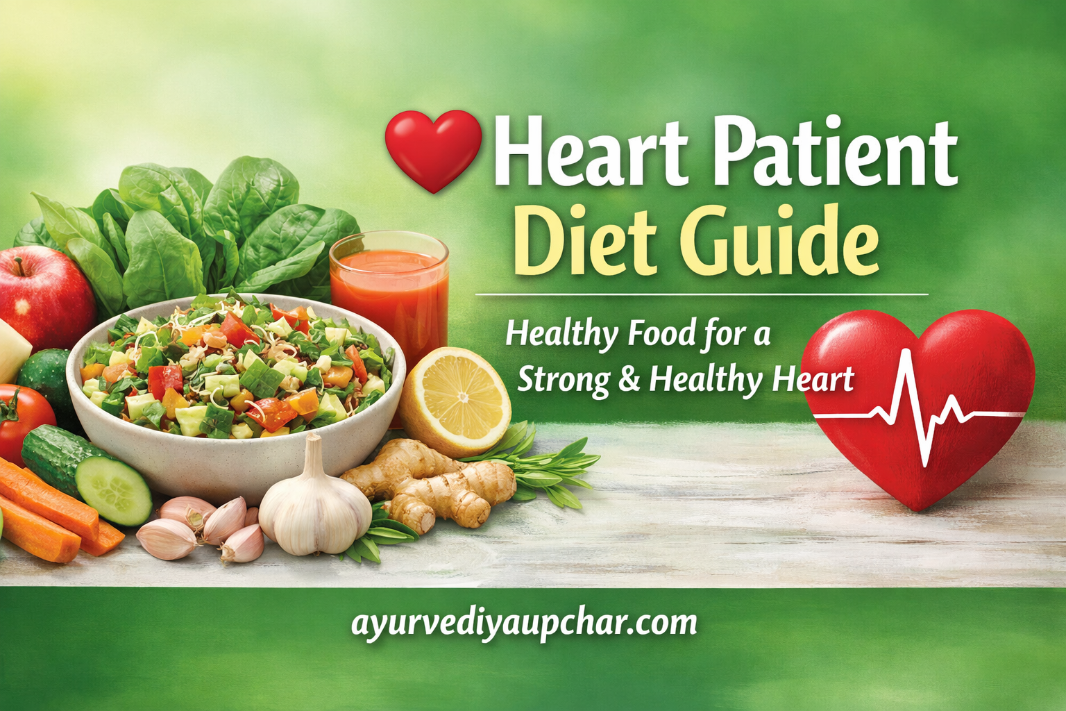 हृदय रोगियों के लिए भोजन संबंधी संक्षिप्त एवं उपयोगी परामर्श