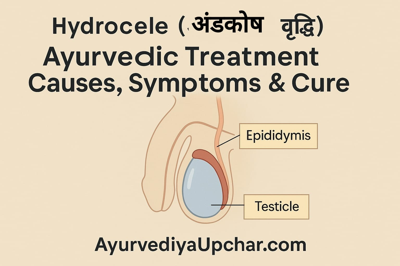 अण्डकोष वृद्धि (हाइड्रोसील) के कारण, लक्षण एवं आयुर्वेदिक उपचार |