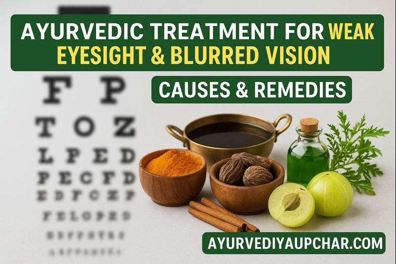 Ayurvedic Treatment for Weak Eyesight & Blurred Vision | Causes & Remedies
