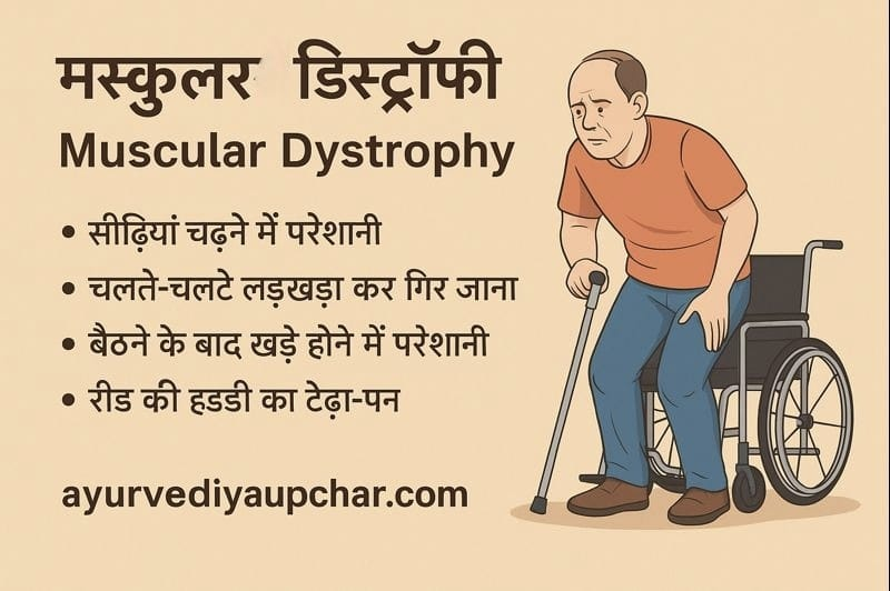 मस्कुलर डिस्ट्रॉफी: कारण, लक्षण, प्रकार, निदान