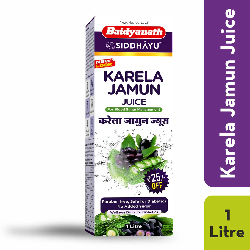 Baidyanath Karela Jamun Juice 1L