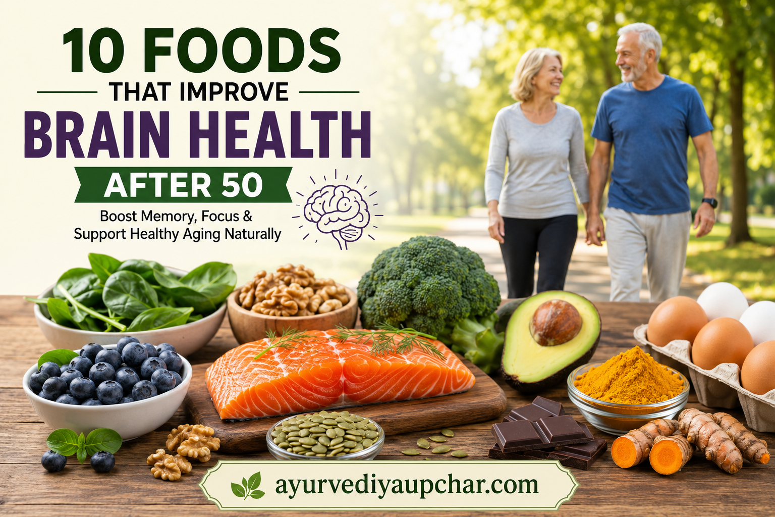 10 Foods That Improve Brain Health After 50