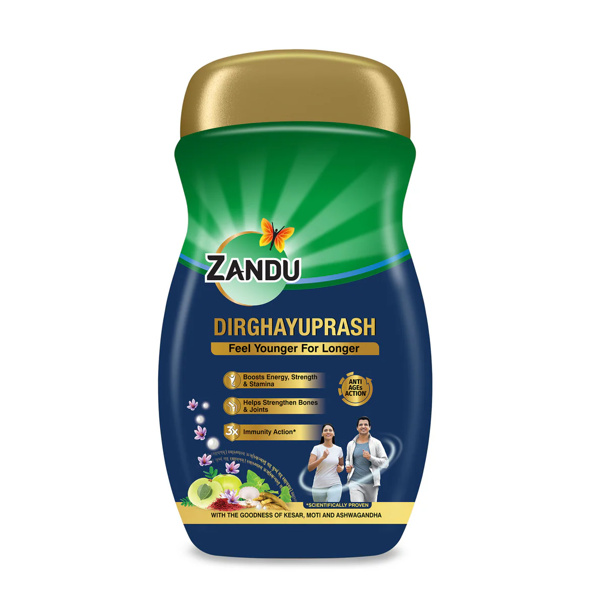 ZANDU Dirghayuprash - Scientifically Proven Anti-AGE Action