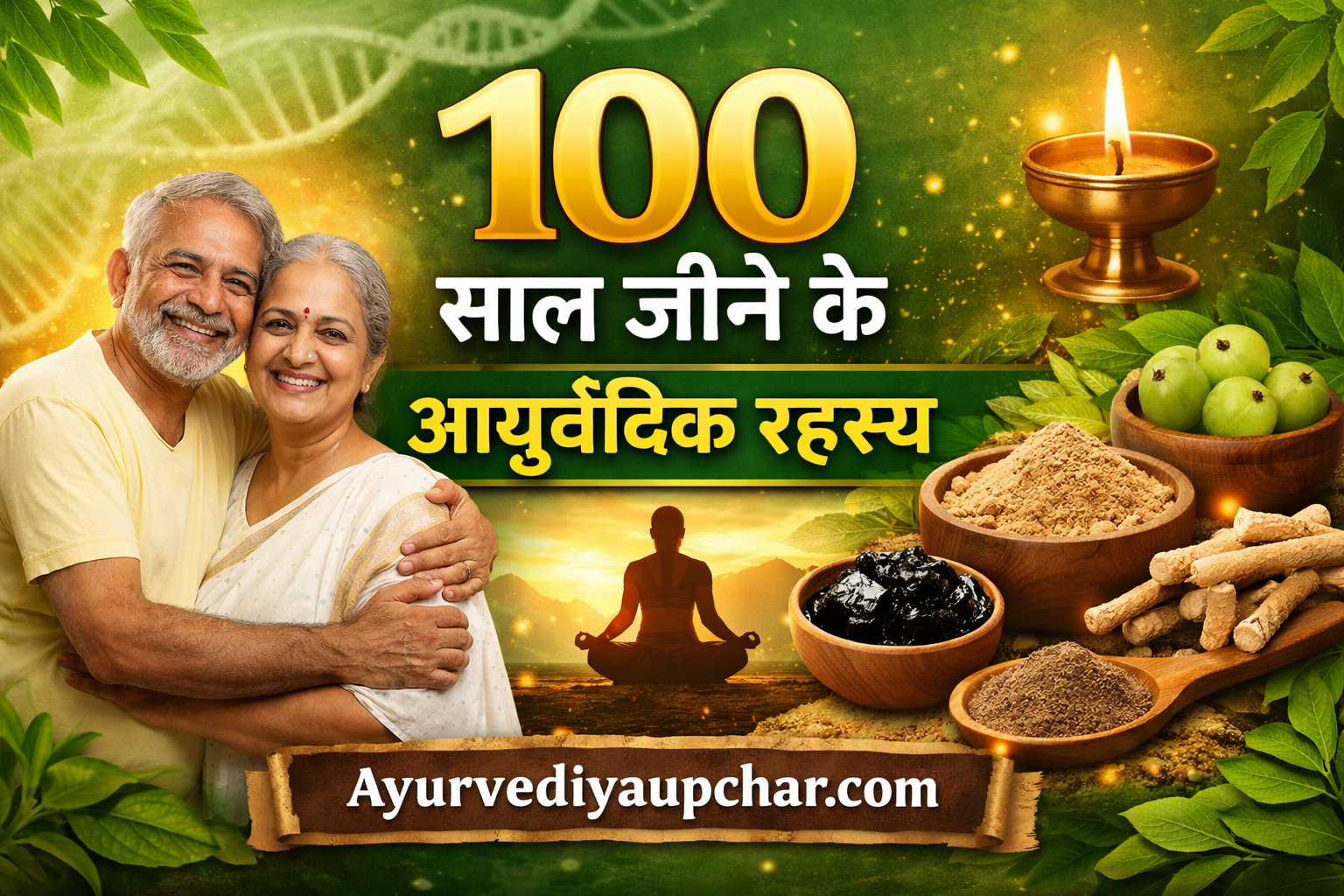 Ayurveda से Long Life कैसे जिएं? | Longevity & Anti-Aging का Complete Scientific Guide