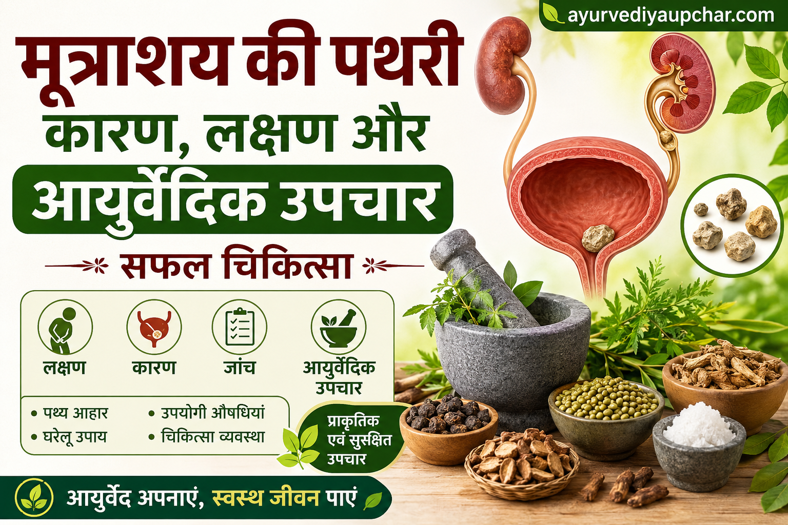 मूत्राशय की पथरी : सफल चिकित्सा