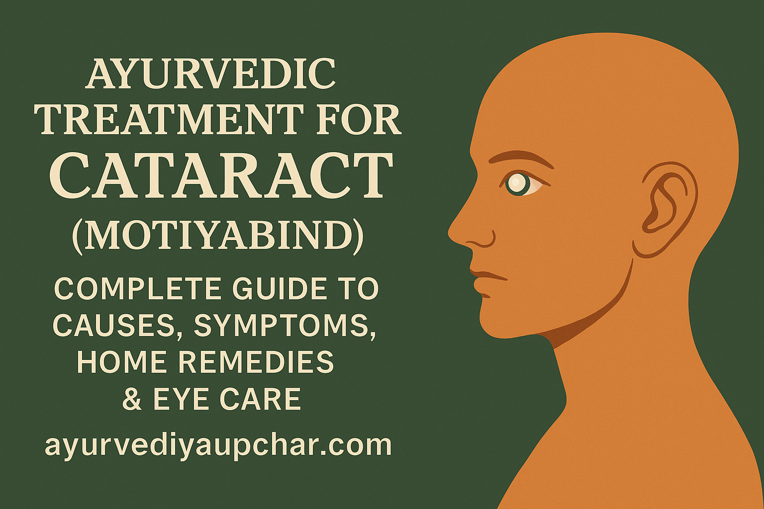 “Ayurvedic Treatment for Cataract (Motiyabind): Complete Guide to Causes, Symptoms, Home Remedies & Eye Care (2025)”
