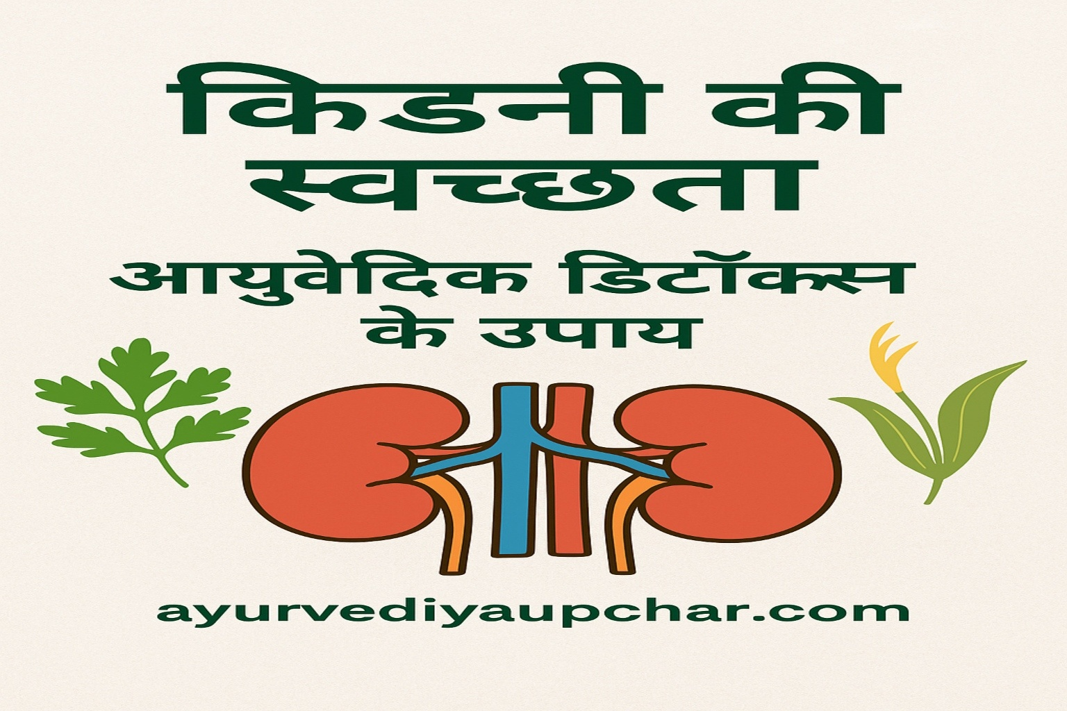 किडनी की स्वच्छता (Kidney Cleansing): आयुर्वेदिक डिटॉक्स और घरेलू उपाय