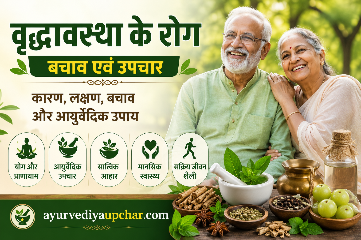 वृद्धावस्था के रोग : बचाव एवं उपचार