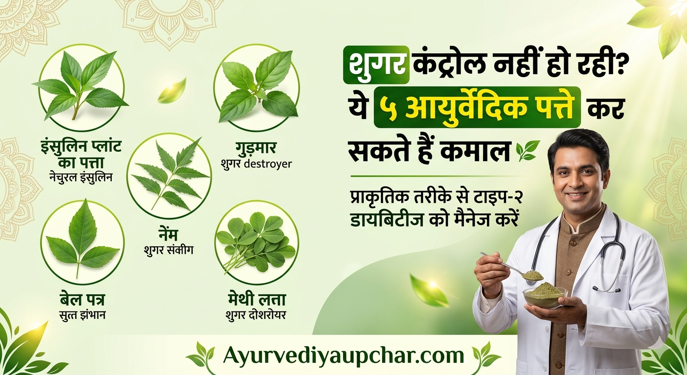 शुगर कंट्रोल नहीं हो रही? ये आयुर्वेदिक पत्ते कर सकते हैं कमाल ? | Natural Diabetes Control Guide