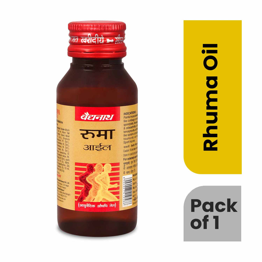 Baidyanath Rhuma Oil, helps in Knee and Joints Pains