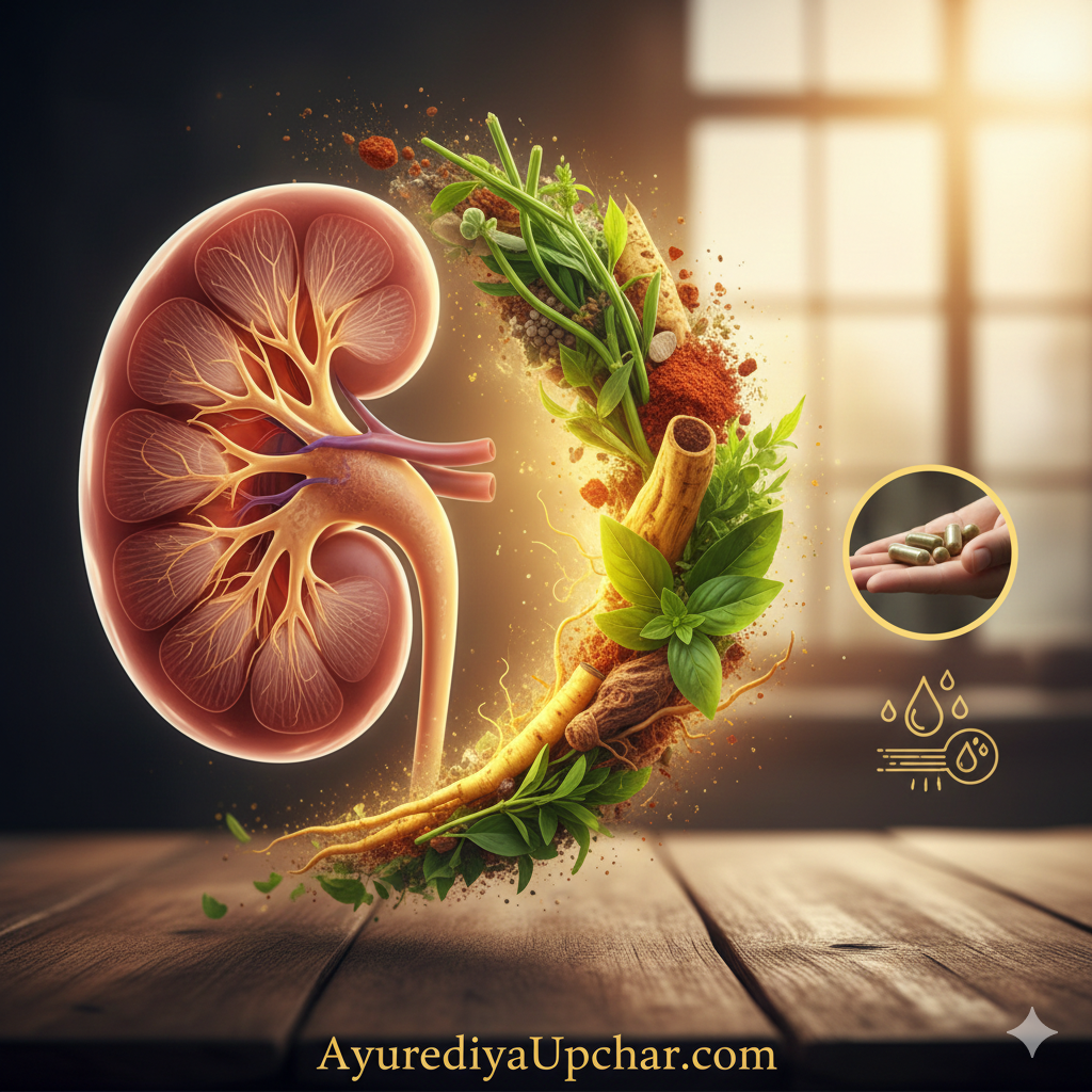 किडनी की कार्यक्षमता में कमी (Chronic Renal Failure): लक्षण, बचाव और संपूर्ण आयुर्वेदिक समाधान