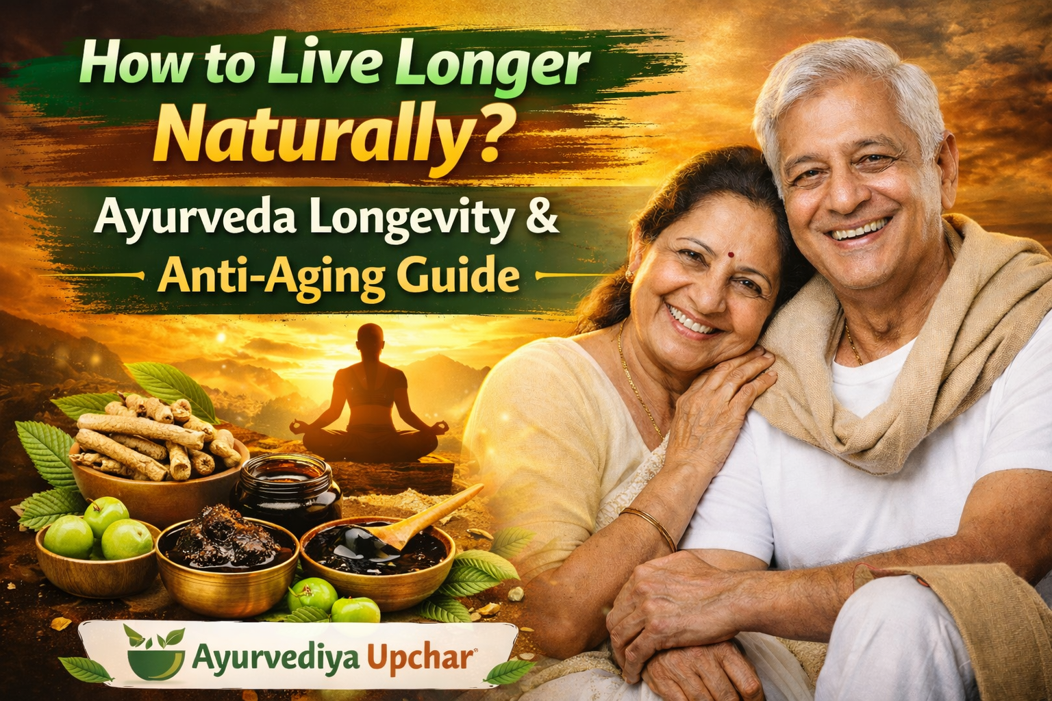 How to Live Longer Naturally? | Ayurveda Longevity & Anti-Aging Guide (Science-Based)