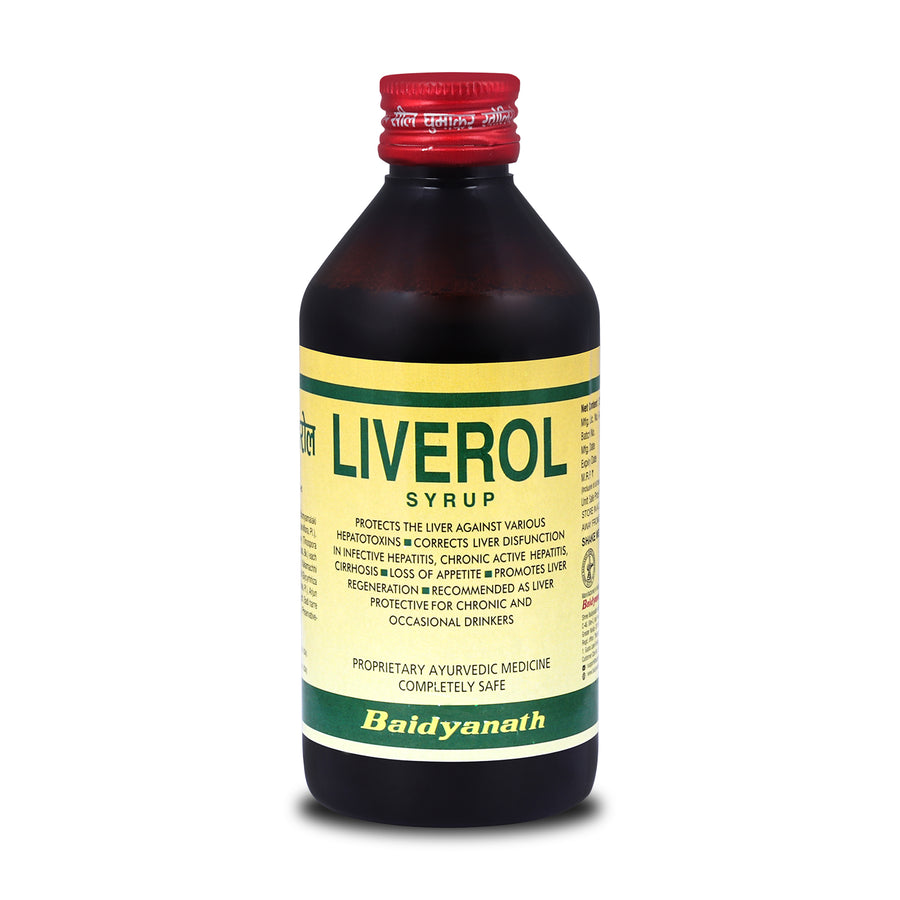 Baidyanath Liverol Syrup for Comprehensive Liver care