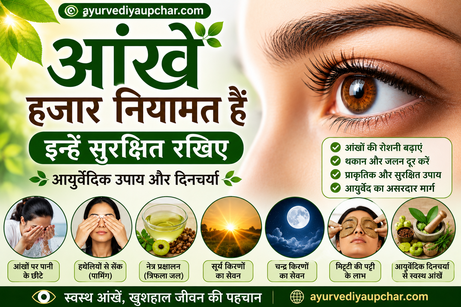 आंखें हजार नियामत हैं – इन्हें सुरक्षित रखिए