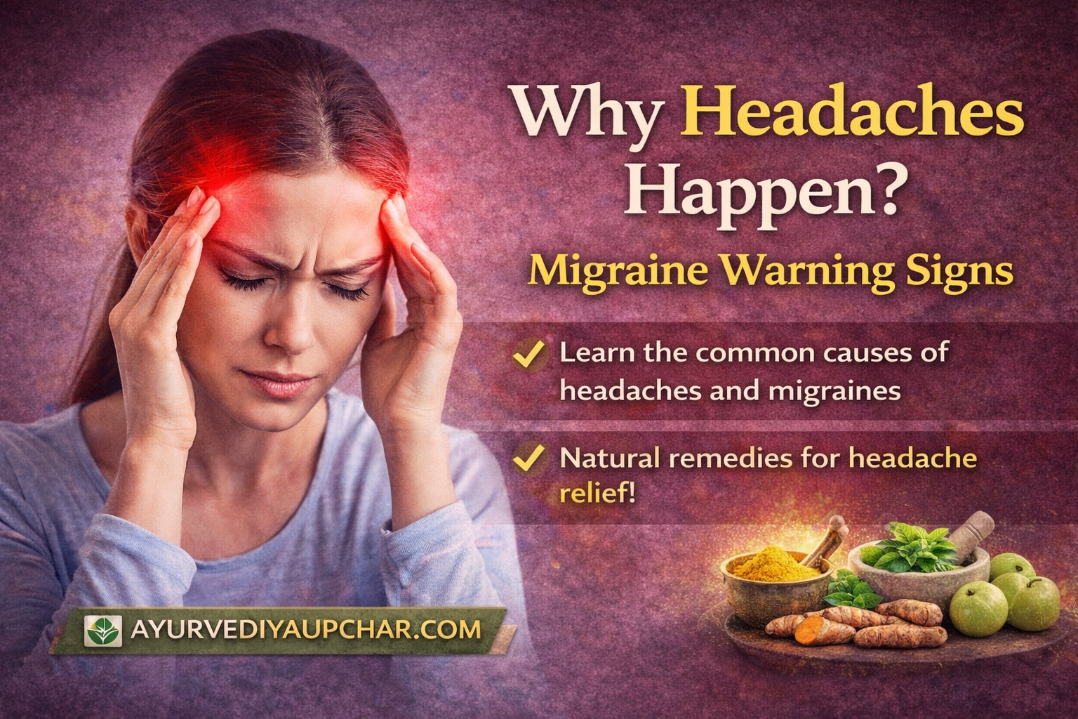 सिरदर्द को न बनाएं बड़ी समस्या: कारण, प्रकार और बचाव