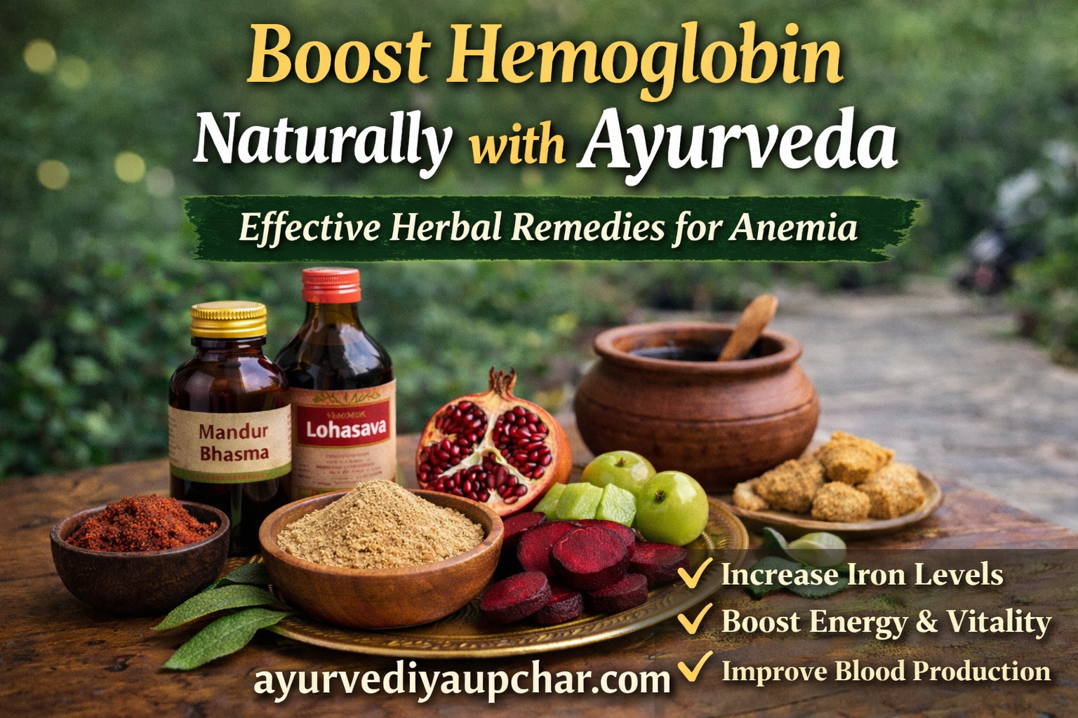 हीमोग्लोबिन बढ़ाने की आयुर्वेदिक दवा