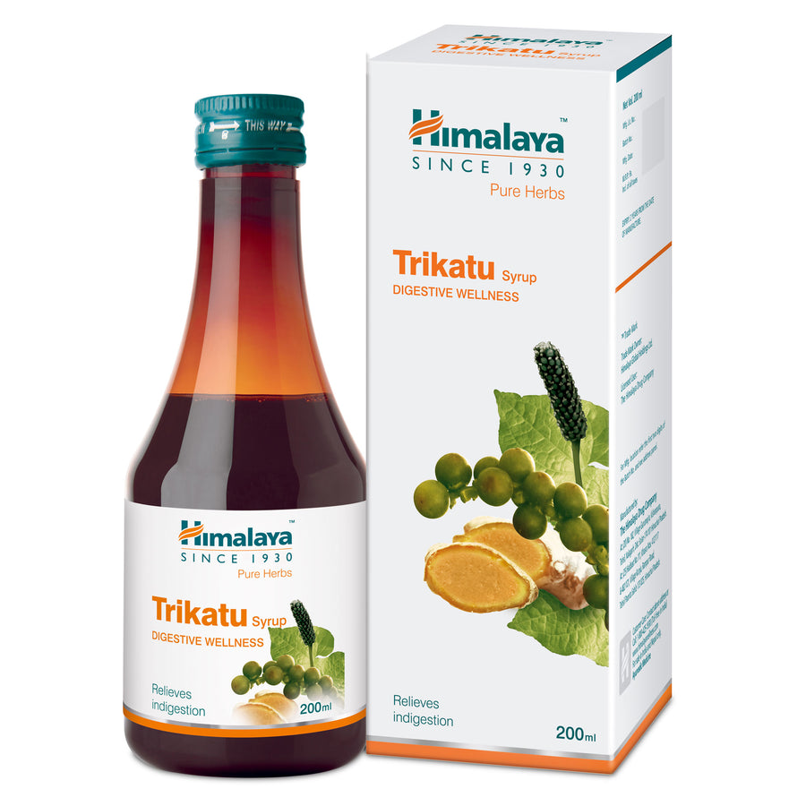 HIMALAYA Trikatu Syrup Relieves indigestion